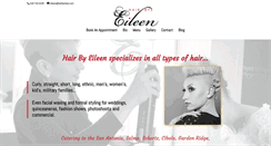 Desktop Screenshot of hairbyeileen.com