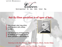 Tablet Screenshot of hairbyeileen.com